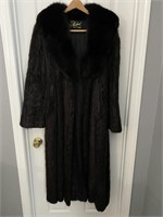 Furs by Michael Genuine Full Length Fur Coat