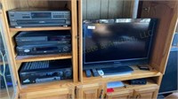 Dynex 31” TV, Philips Stereo, Philips DVD Player,