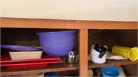 Platters, Plastic Bowls, & Custard Dishes