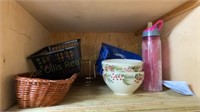 Breadbasket, Serving Bowl, & To Go Cup