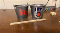 Stag & Miller Lite Beer Buckets