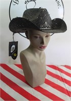 Black Cowboy Hat - The Drifter