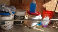 Deck Stain Washer Fluid Buckets