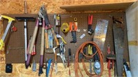 Saws, Droplights, Pruners, & More NOTE Pegs Do