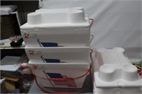 Three Styrofoam Coolers