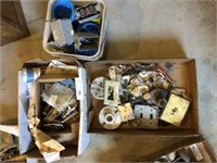 3 Boxes of Electrical Supplies & Hardware