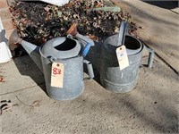 2 - GALV WATERING PAILS