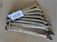 8 - CRAFTSMAN WRENCHES , 10MM -17MM