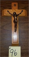 Vintage Last Rights Wooden Crucifix Set
