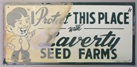 LAVERTY SEED FARMS SIGN