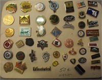 ASSORTED ADVERTISING PINS