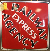 RAILWAY AGENCY SIGN