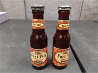 Vintage Fort Pitt Beer Salt and Peppers