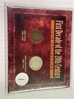 1st Decade of 20th Cent Coin Set