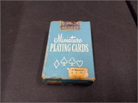 Vintage Miniature Cat Playing Cards