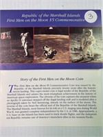 1989 Apollo 11 Coin $5