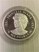 1997 $20 Liberia Silver Princess Diana-large
