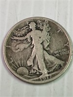 1917-S Walking Liberty Silver Half
