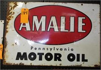 AMALIE MOTOR OIL SIGN