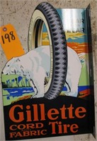 GILLETTE FLANGE SIGN