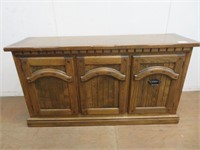 PINE THREE DRAWER SIDEBOARD