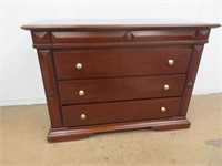 FOUR DRAWER MAHOGANY CHEST