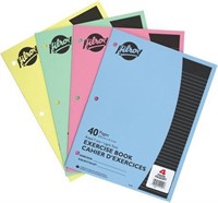(12) Hilroy Exercise Book Multi Coloured