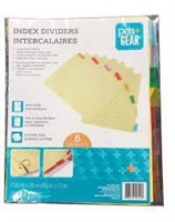 (10) PEN+GEAR Index Dividers, Letter Size