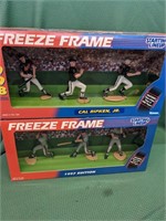Cal Ripken & C. Jones Freeze Frames