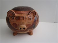 Mexican Pottery Pig Bank