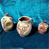 Beautiful redware clay pieces