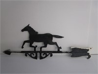 Horse Metal Art 23"W