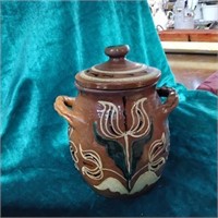 Decorative Pottery Jar