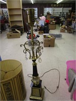 Antique Lamp Very Heavy 40"T