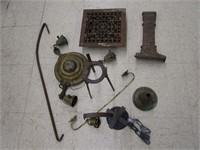 Cast Iron And Brass Items