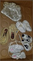 Vintage Doilies, Baby Shoes, Linens & Lingerie