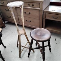 Plant stand&wood stool