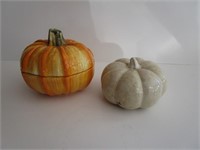 Ceramic Fall Pumpkins
