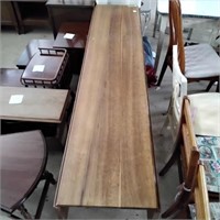 Large rectangular folding table