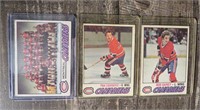 1977-78 OPC Montreal Canadiens Cards Cournoyer ++