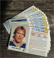 1983-84 NHL Esso Hockey Stars Hawerchuk RC Messier