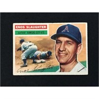 1956 Topps Enos Slaughter Card