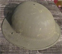 WWII Canadian Army Helmet Liner Vintage Military