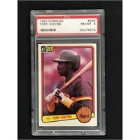 1983 Donruss Tony Gwynn Rookie Psa 8