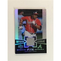 Andruw Jones Game Used Jersey Card