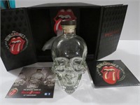 2004 Rolling Stones Crystal Head Vodka ( empty) CD