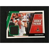 2018 Panini Baker Mayfield Game Used Card