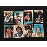 28 1974 Topps Basketball Cards With Stars