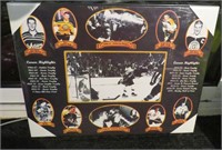 Bobby Orr Sealed Art Boston Bruins History Plaque