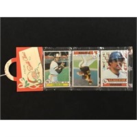 1979 Topps Baseball Christmas Rack Pack Hof